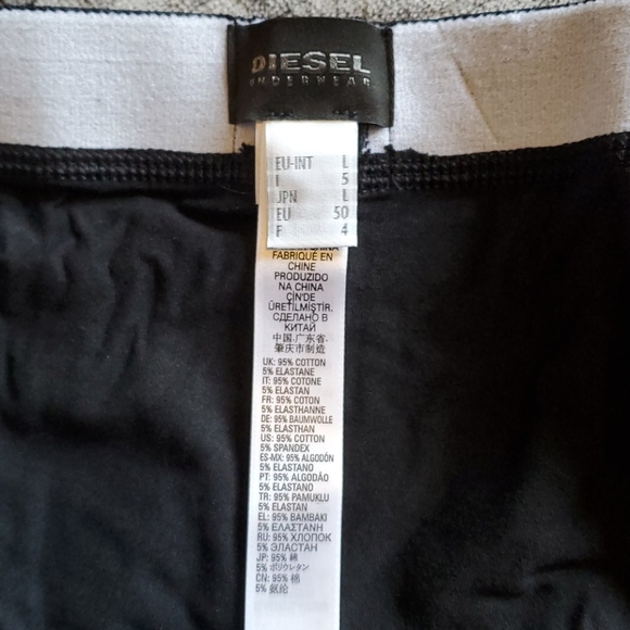 Diesel Stretch Cotton Trunks - Large - Picture 3 of 3